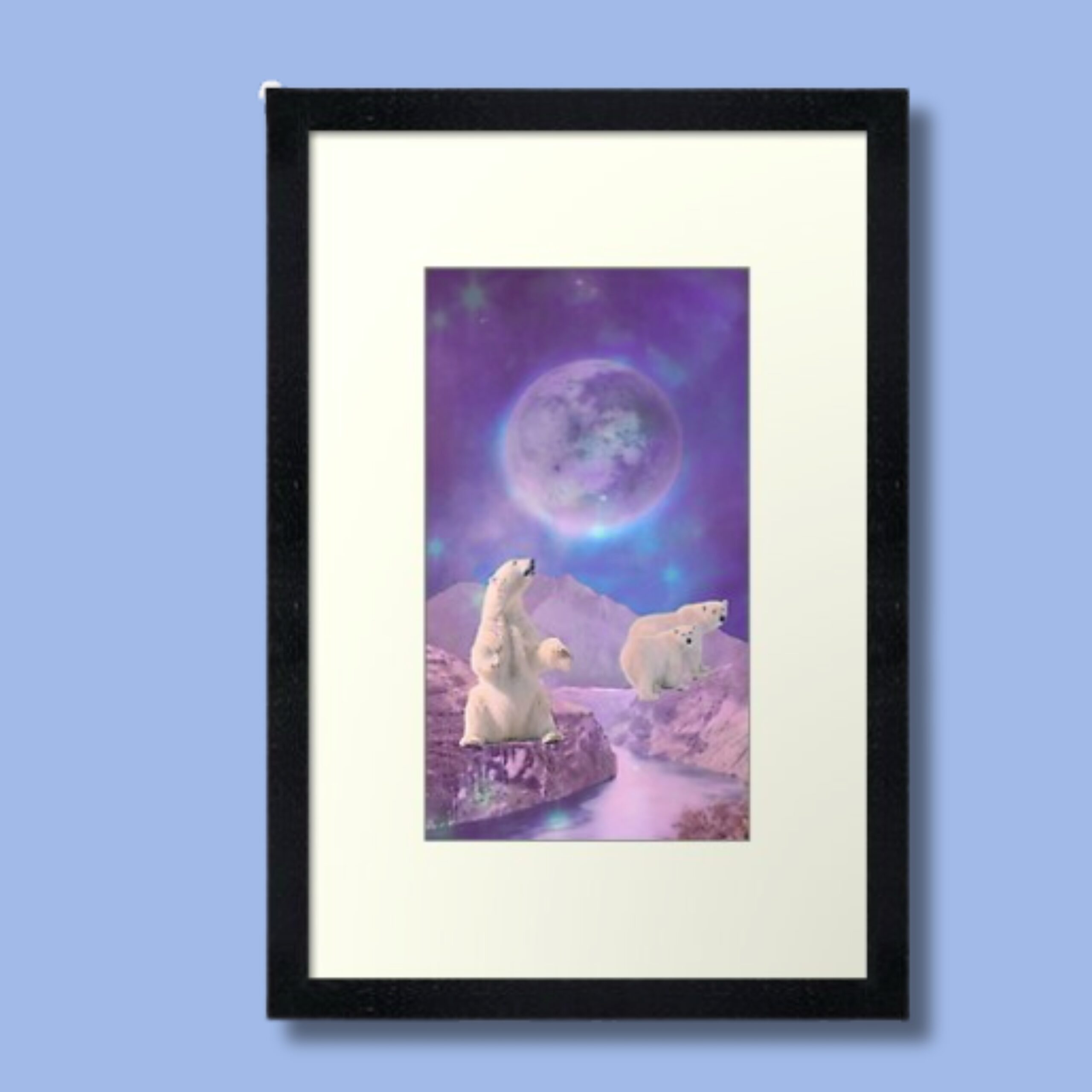 Arctic Moon Wall Art