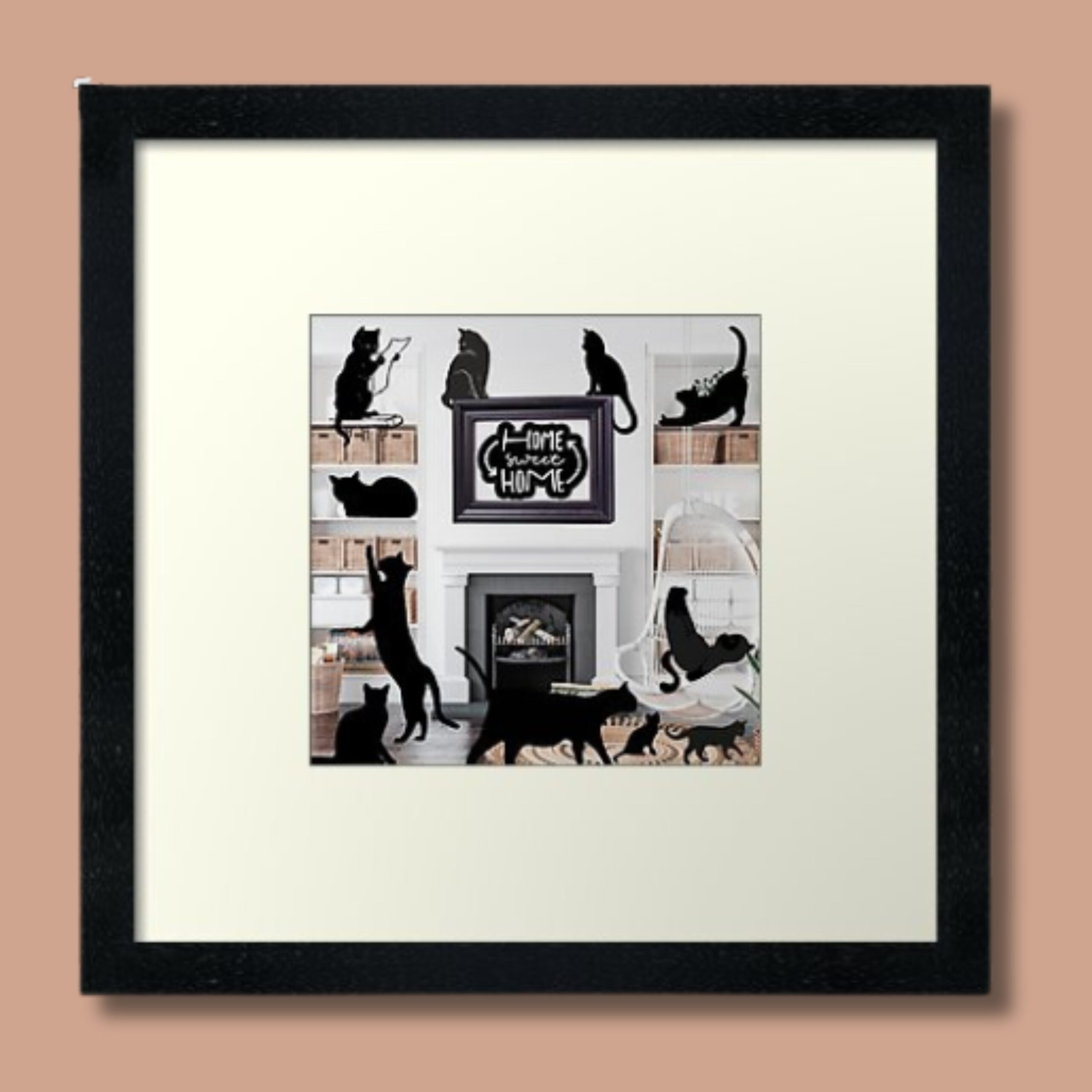 Home Sweet Home Framed Wall Art