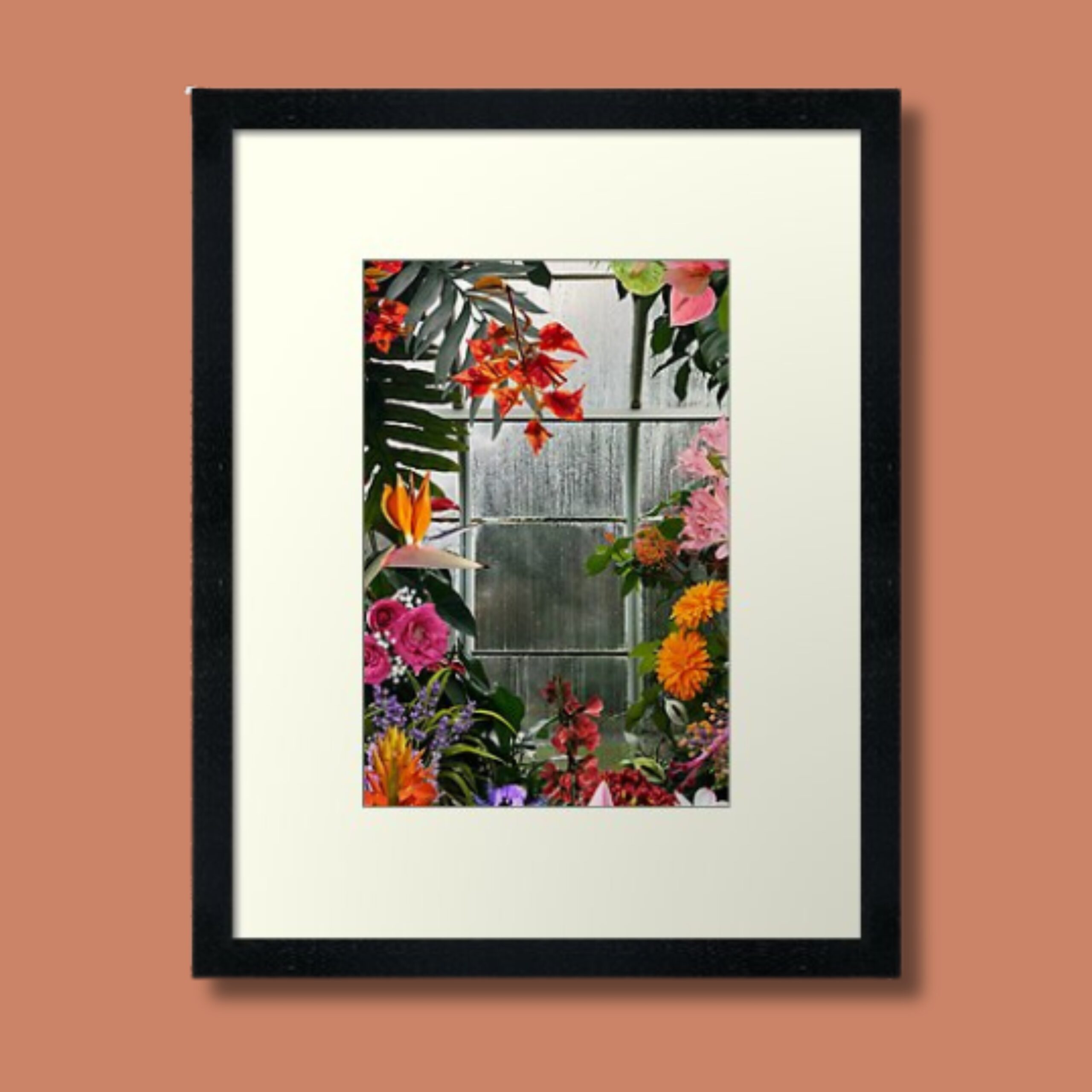 Inside The Greenhouse Framed Wall Art