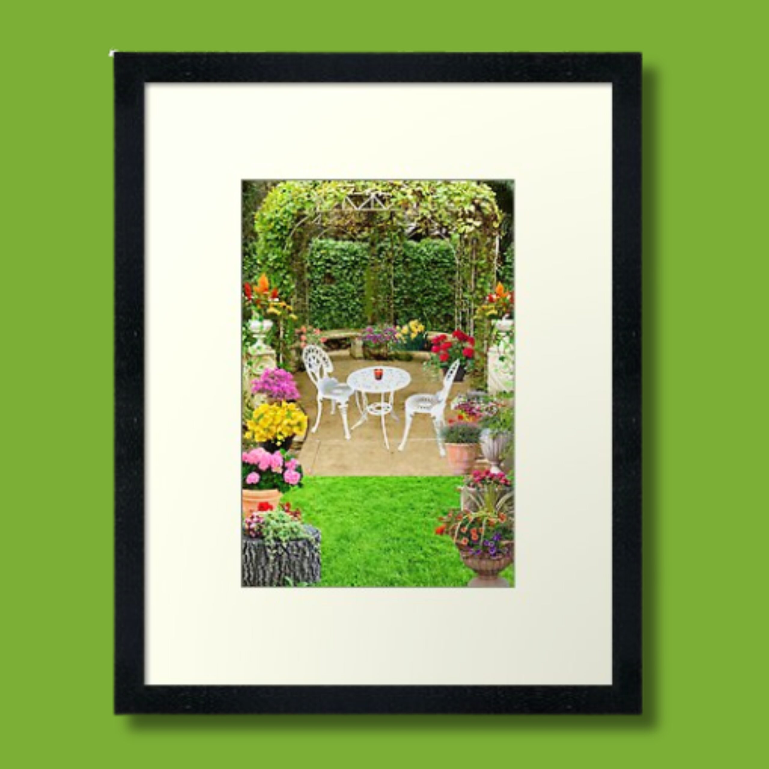 The Gazebo Framed Wall Art