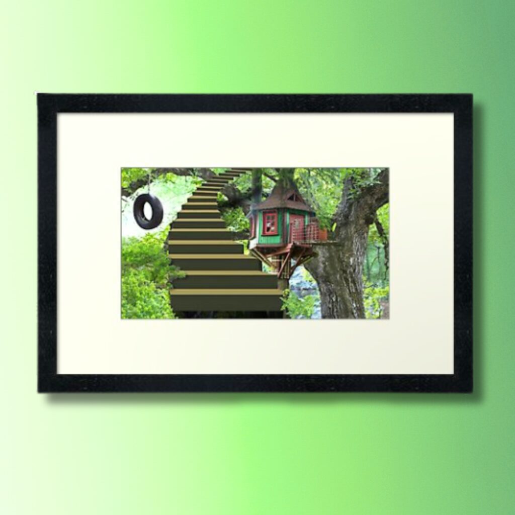 Treehouse Adventure Wall Art